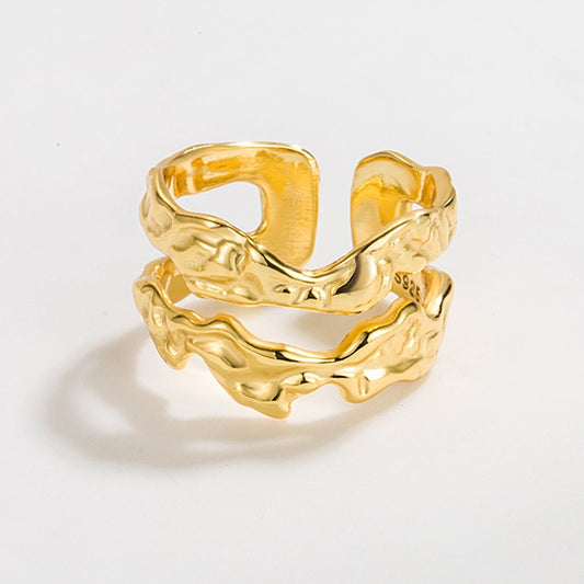 Waves - 18K Gold Ring