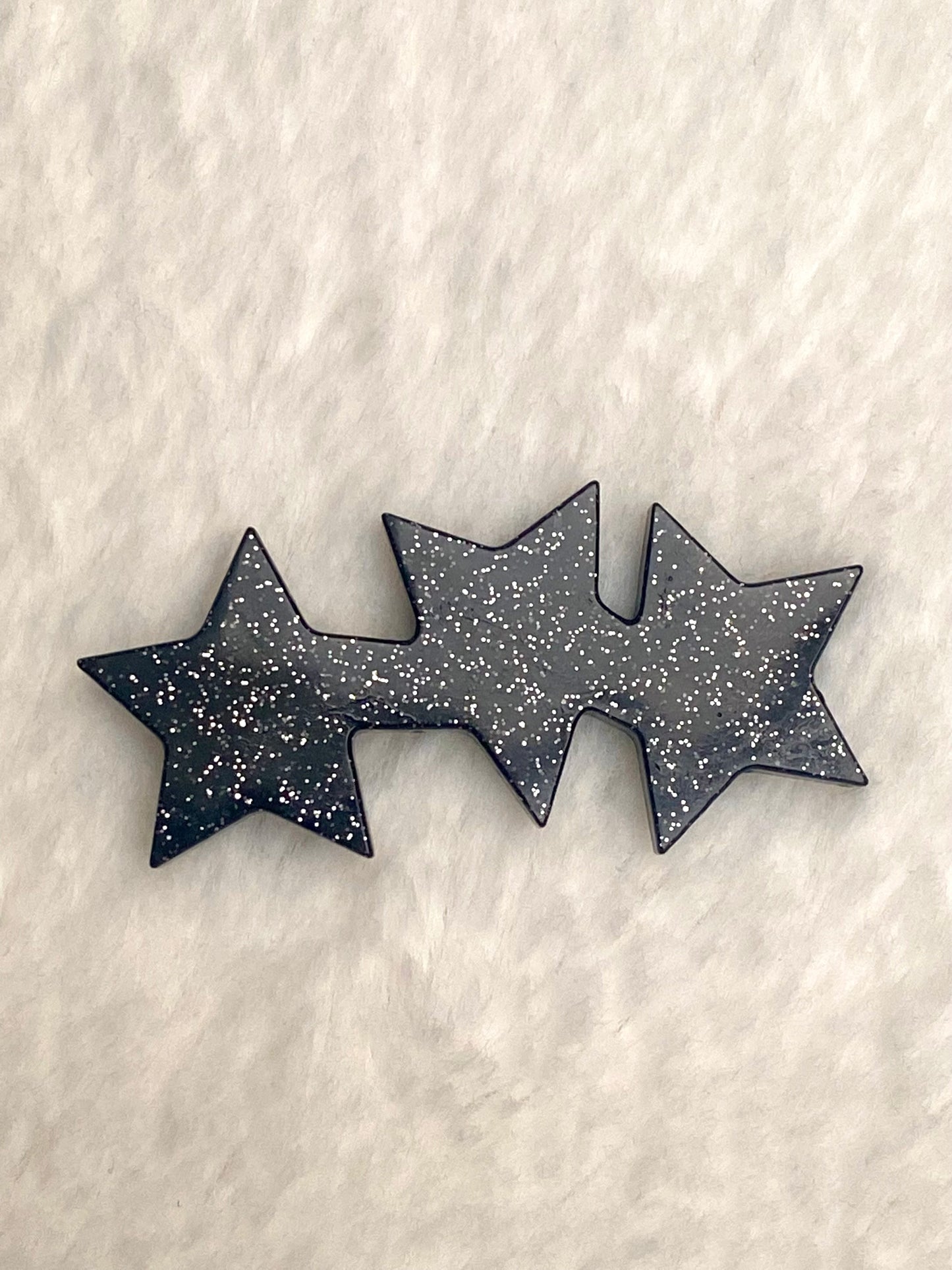 Stars Resin Hair Clip