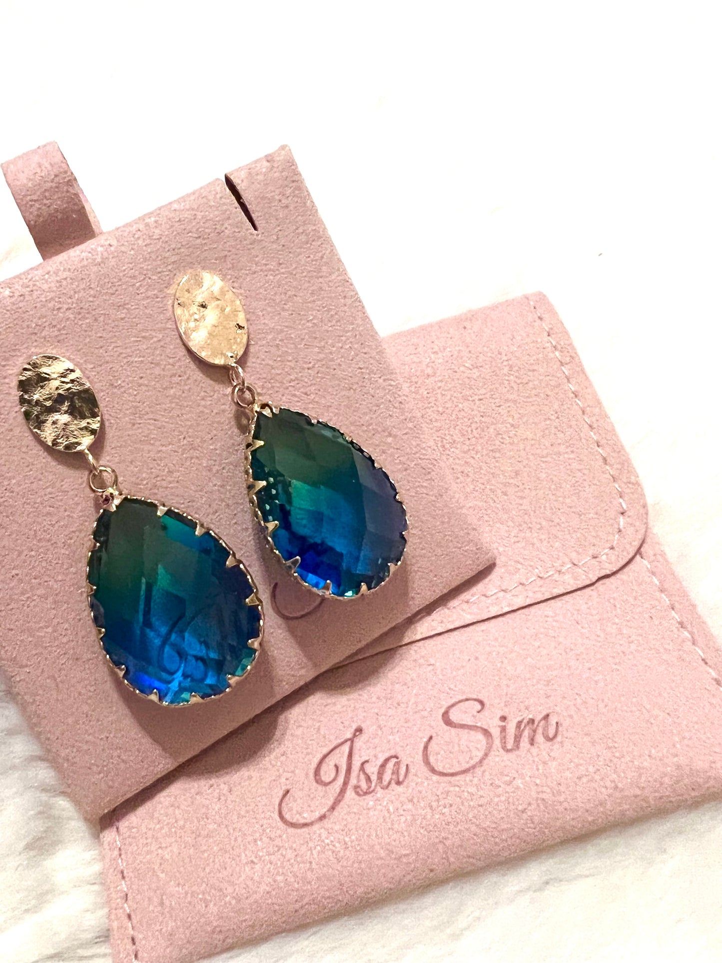 Côte d’Azur - 18K Gold Teardrop Earrings